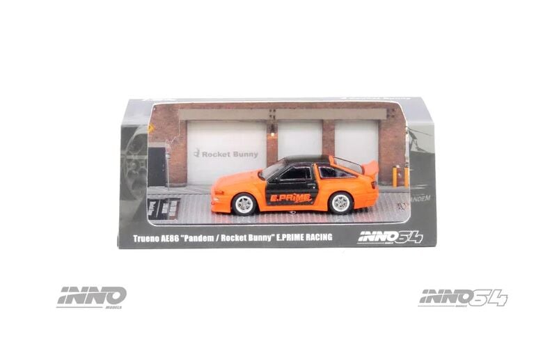 inno64 TOYOTA COROLLA TRUENO AE86 PANDEM  ROCKET BUNNY E. PRIME RACING