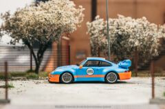 Tarmac Works 993 Remastered By Gunther Werks Blue  Orange - HOBBY64