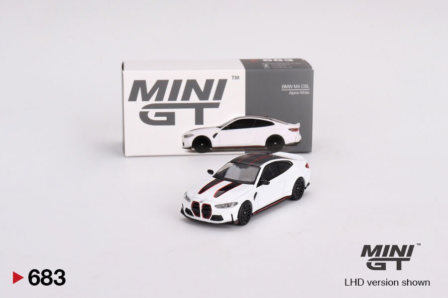 683 - BMW M4 CSL Alpine White