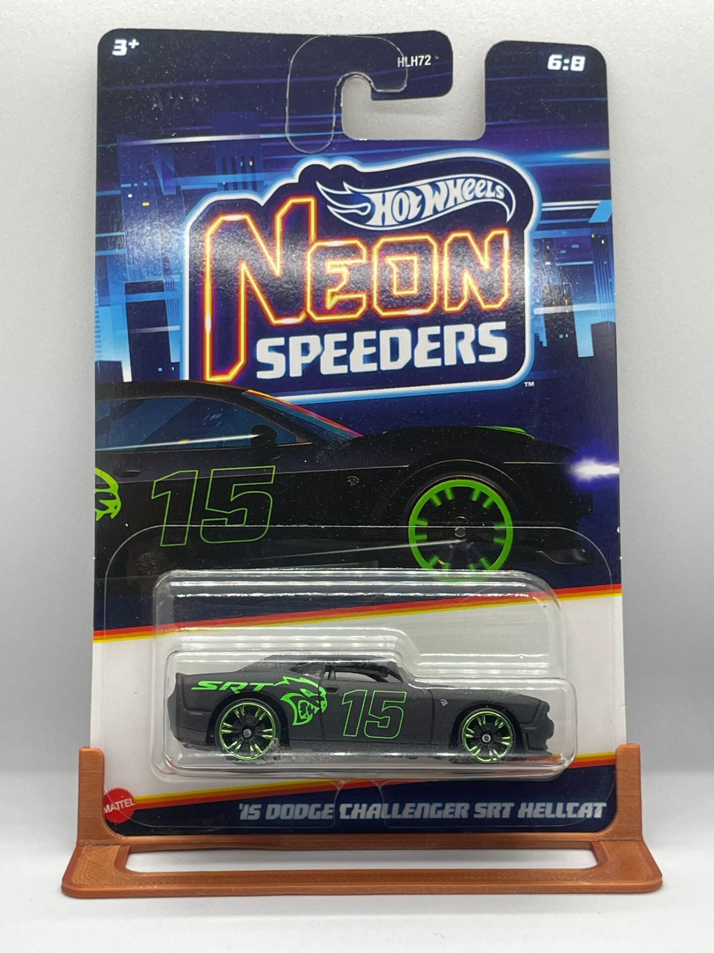 Hot Wheels Dodge Challenger SRT Hellcat Neon Speeders