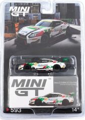 593 MİJO - Nissan GT-R NISMO GT3 #23 KCMG 2018 FIA GT World Cup Macau Blister Paket