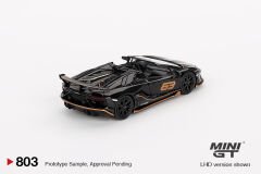 803 - Lamborghini Aventador SVJ 63 Roadster Nero Aldebaran