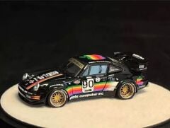 PGM 1/64 RWB 964 Black Apple Livery Luxury Round Stand Version