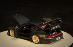 PGM 1/64 RWB 993 Matte Black Luxury Round Stand Version