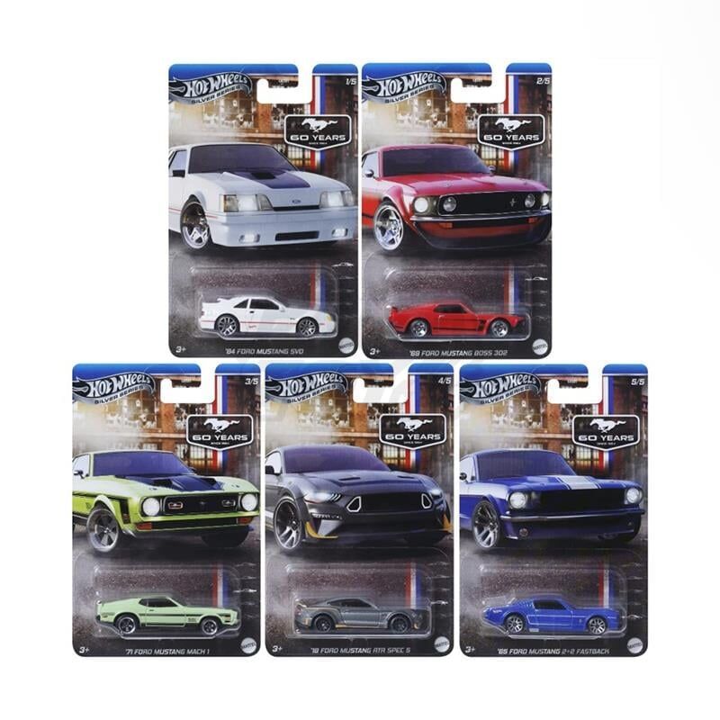Hot Wheels Mustang 60 Years Set Uzunkart