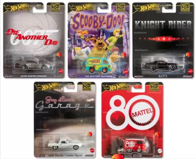 Hot Wheels Premium Pop Culture 2025 Mix 1