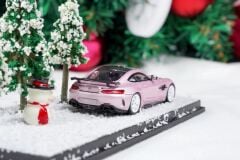 Fine works64 Mercedes-Benz AMG GTR Metallic Pink Christmas