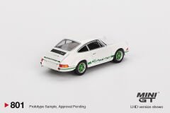801 - Porsche 911 Carrera RS 2.7 Grand Prix White with Green Livery