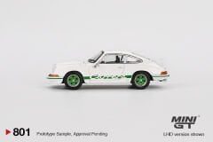 801 - Porsche 911 Carrera RS 2.7 Grand Prix White with Green Livery