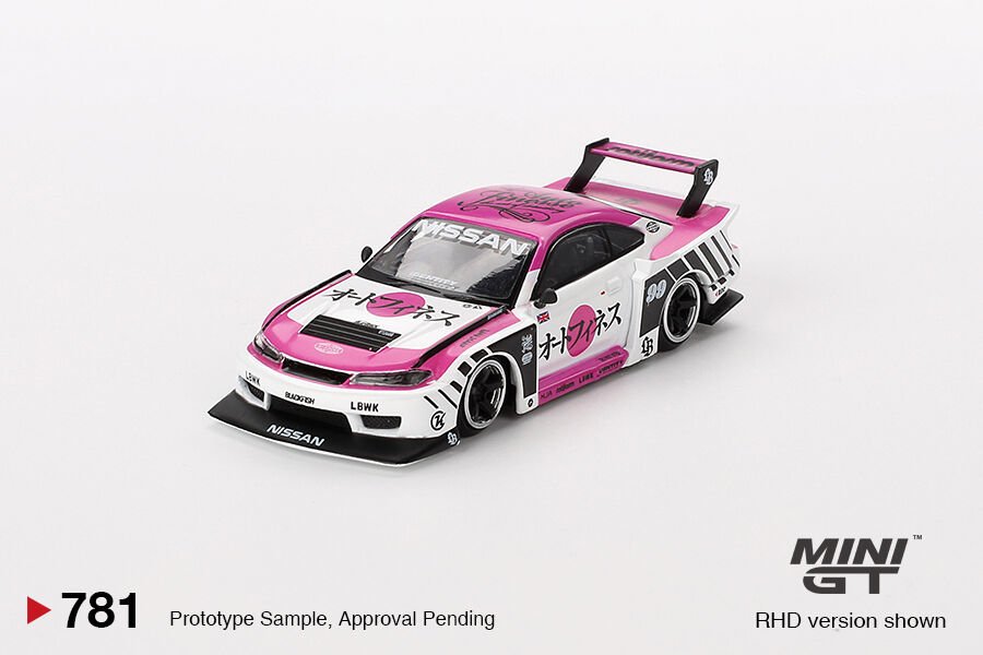 781 MiJO - Nissan LB-Super Silhouette S15 SILVIA Auto Finesse SEMA 2023 Blister Paket