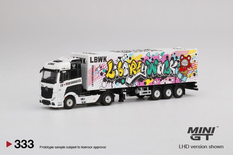 333-Mercedes-Benz Actros w/ 40 Ft Container LBWK Libertywalk