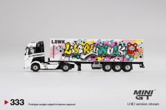 333-Mercedes-Benz Actros w/ 40 Ft Container LBWK Libertywalk