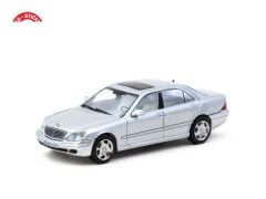 Tarmac Works 164 Mercedes-Benz S-Class Brilliant Silver Metallic - GLOBAL64