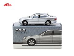 Tarmac Works 164 Mercedes-Benz S-Class Brilliant Silver Metallic - GLOBAL64