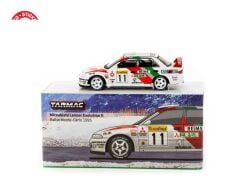 Tarmac Works 164 Mitsubishi Lancer Evolution II Rallye Monte-Carlo 1995 #11 GLOBAL64