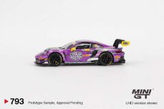 793- Mini GT Porsche 911 GT3 R #27 HubAuto Racing 2023 FIA GT World Cup 70th Macau Grand Prix