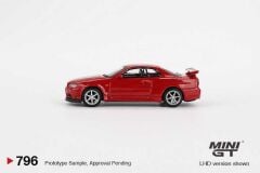 796 - Mini GT  Nissan Skyline GT-R (R34) V-Spec Active Red Blister PAKET