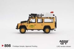856 - Mini GT Land Rover Defender 110 1989 Camel Trophy Amazon Team Turkey Turkey Exclusive Blister PAKET