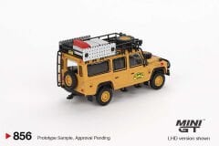 856 - Mini GT Land Rover Defender 110 1989 Camel Trophy Amazon Team Turkey Turkey Exclusive Blister PAKET