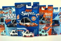 Hot Wheels 1/64 Tooned Gulf - Themed Automotive