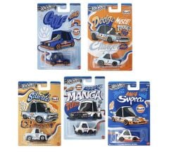 Hot Wheels 1/64 Tooned Gulf - Themed Automotive