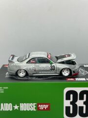 150 CHASE - Mini GT Kaido House Nissan Skyline GT-R (R33) Imai Racing V1 Chase Model