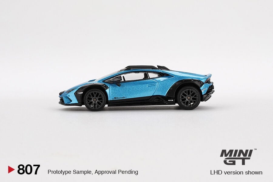 807- Lamborghini Huracán Sterrato Blu Aegir BLİSTER PAKET