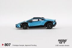 807- Lamborghini Huracán Sterrato Blu Aegir BLİSTER PAKET