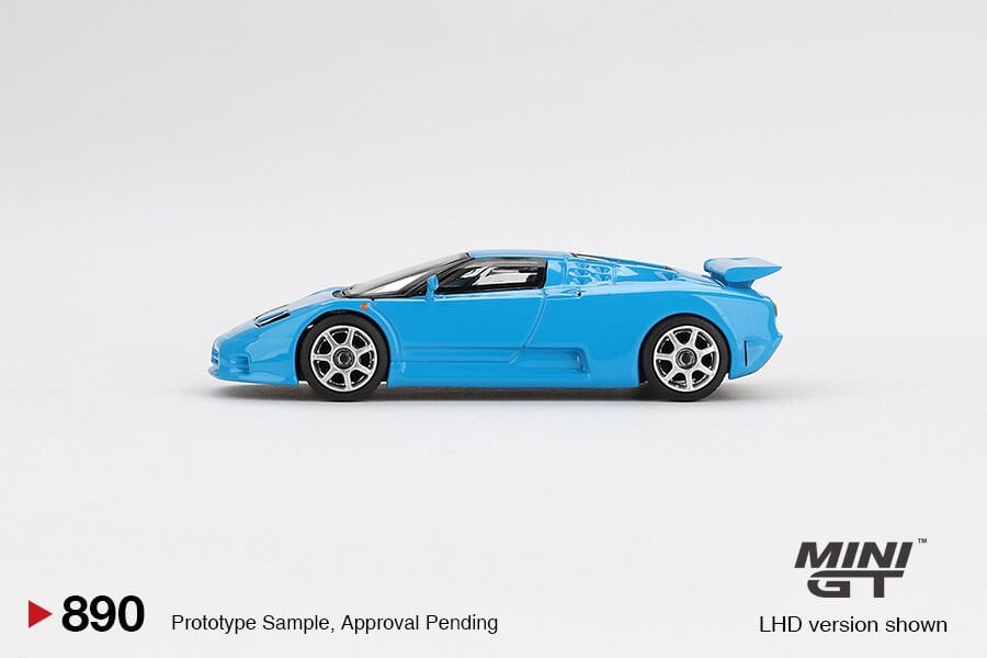 890-Bugatti EB110 Super Sport Blu Bugatti BLİSTER PAKET