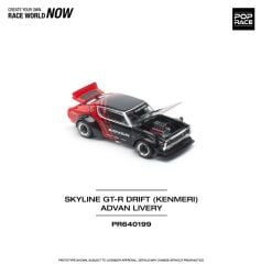 POP RACE Nissan Skyline GT-R Drift Kenmeri Advan Liberty