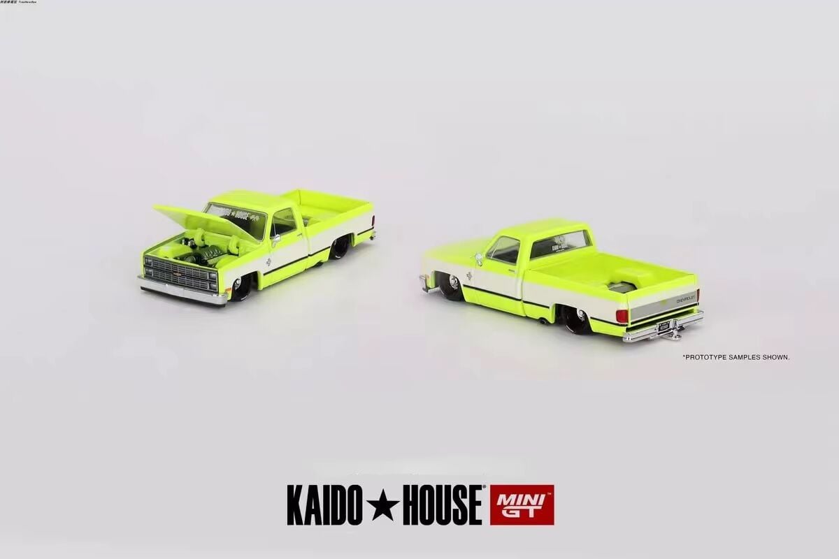 112 - Chevrolet Silverado Kaido FLO YELLOW V1 Kaido House