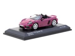 Minichamps X Tarmac Works Porsche 718 Spyder RS Ruby Star Neo - COLLAB64