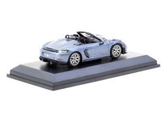 Minichamps X Tarmac Works Porsche 718 Spyder RS Vanadium Grey Metallic - COLLAB64
