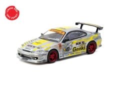 Tarmac Works HKS Hyper Silvia RS2 Chrome Red - Tokyo Auto Salon 2025 Special Edition - GLOBAL64