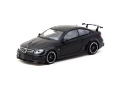 Tarmac Works Mercedes-Benz C 63 AMG Coupé Black Series Matte Black - GLOBAL64
