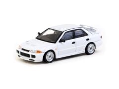 Tarmac Works Mitsubishi Lancer RS Evolution III White - Lamley Special Edition - GLOBAL64