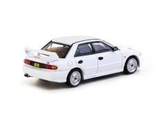 Tarmac Works Mitsubishi Lancer RS Evolution III White - Lamley Special Edition - GLOBAL64