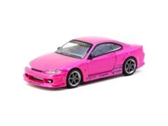Tarmac Works VERTEX Nissan Silvia S15 Pink Metallic - GLOBAL64