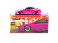Tarmac Works VERTEX Nissan Silvia S15 Pink Metallic - GLOBAL64