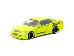 Tarmac Works VERTEX Toyota Mark II JZX100 Light Green - Tokyo Auto Salon 2025 Special Edition - GLOBAL64