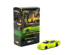 Tarmac Works VERTEX Toyota Mark II JZX100 Light Green - Tokyo Auto Salon 2025 Special Edition - GLOBAL64