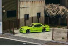 Tarmac Works VERTEX Toyota Mark II JZX100 Light Green - Tokyo Auto Salon 2025 Special Edition - GLOBAL64