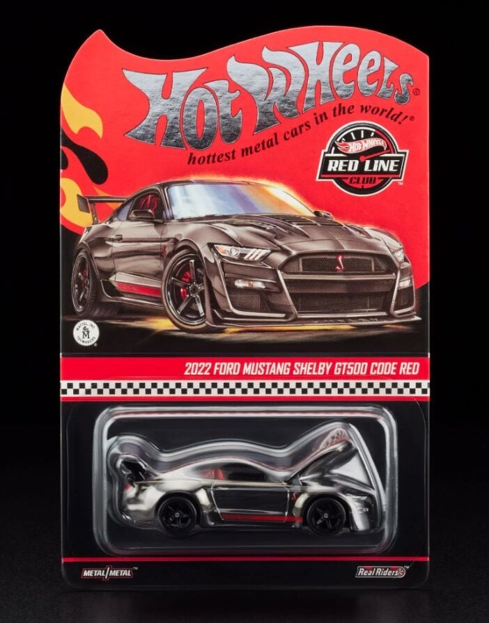 Hot Wheels RLC Exclusive 2022 Ford Mustang Shelby GT500 Code Red