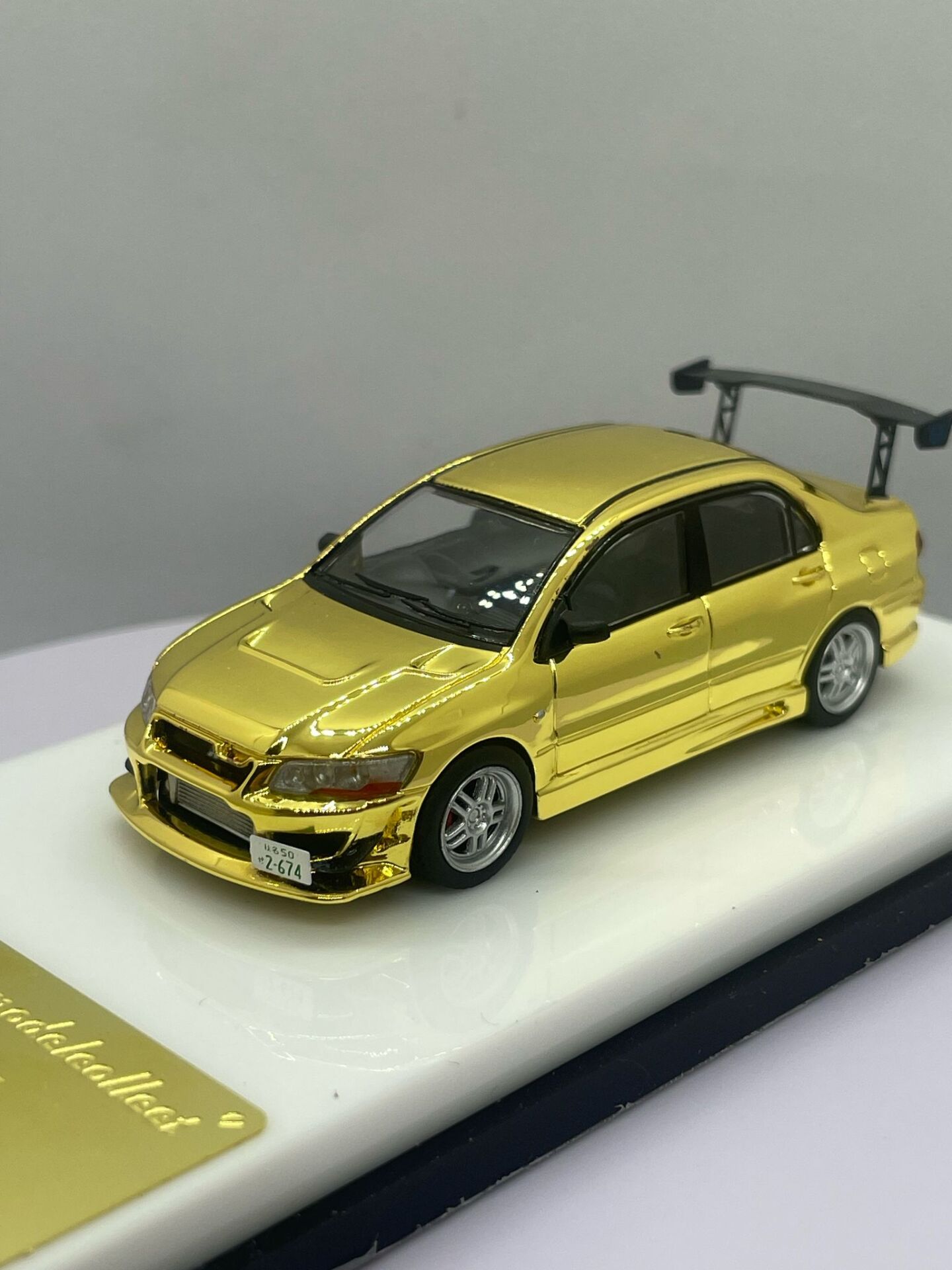 mymodelcollect Evolution EVO VII Chrome Yellow
