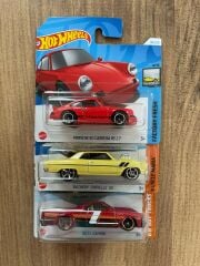 PORSCHE 911-CHEVY CHEVELLE SS-EL CAMINO LOT7