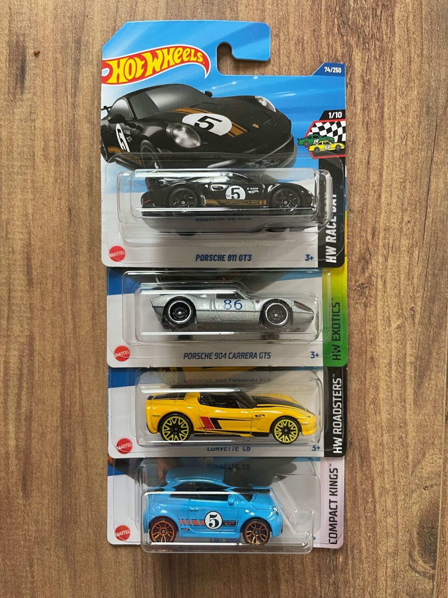 PORSCHE GT3-PORSCHE 904-CORVETTE C6-FIAT 500E LOT 12