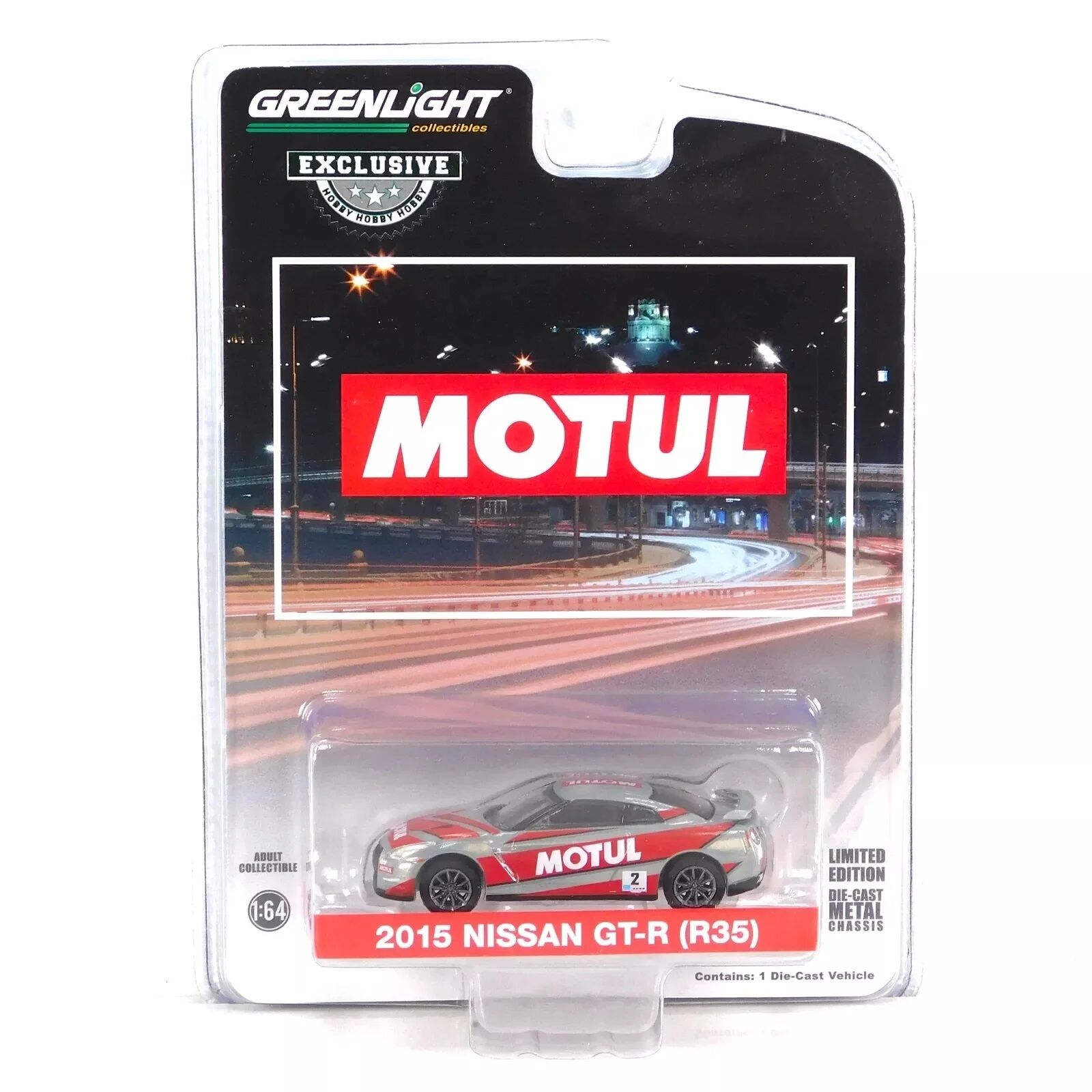Greenlight 2015 Nissan GT-R (R35) - MOTUL