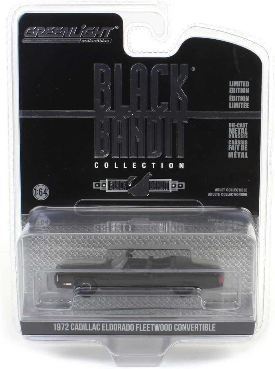 Greenlight Black Bandit Series 29 - 1972 Cadillac Eldorado Fleetwood Convertible Solid Pack