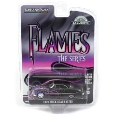 Greenlight Flames The Series - 1949 Buick Roadmaster Hardtop - Black with Flames