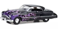 Greenlight Flames The Series - 1949 Buick Roadmaster Hardtop - Black with Flames